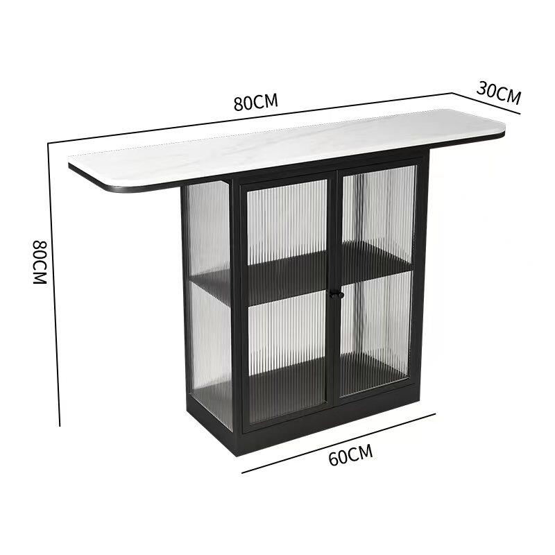Verre changhong noir 80-30-80cm
