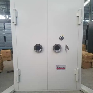 Porta De Segurança De Aço Personalizada Banco De Segurança Dupla Porta De Aço Metal Vault - Product Image 5