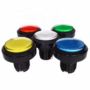 Round 45mm Led <strong>Light</strong> <strong>Push</strong> <strong>Button</strong> <strong>Switch</strong> with 5 Color Choose for Arcade Machine-Arcade Machine <strong>Button</strong> - Product Image 6