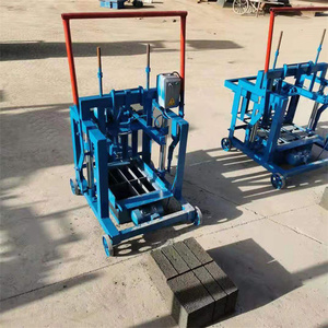 Small diesel Engine Mobile Brick <strong>Making</strong> <strong>Machine</strong> Concrete Brick <strong>Making</strong> <strong>Machine</strong> Semi <strong>Automatic</strong> <strong>Block</strong> - Product Image 2