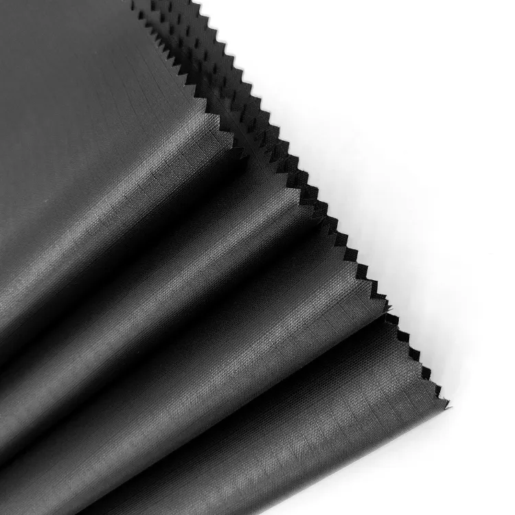 200d черного полиэстера рюкзак из ткани Оксфорд ткань 100% нейлоновая полиамидная ткань Оксфорд с полиуретановым покрытием