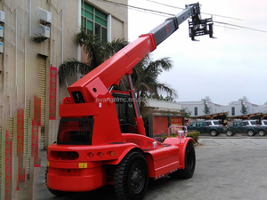 Sıcak satış lastik kolu 5 Ton teleskopik Handler HNT50 çin'de stokta oturmuş operasyon ile - Product Image 2