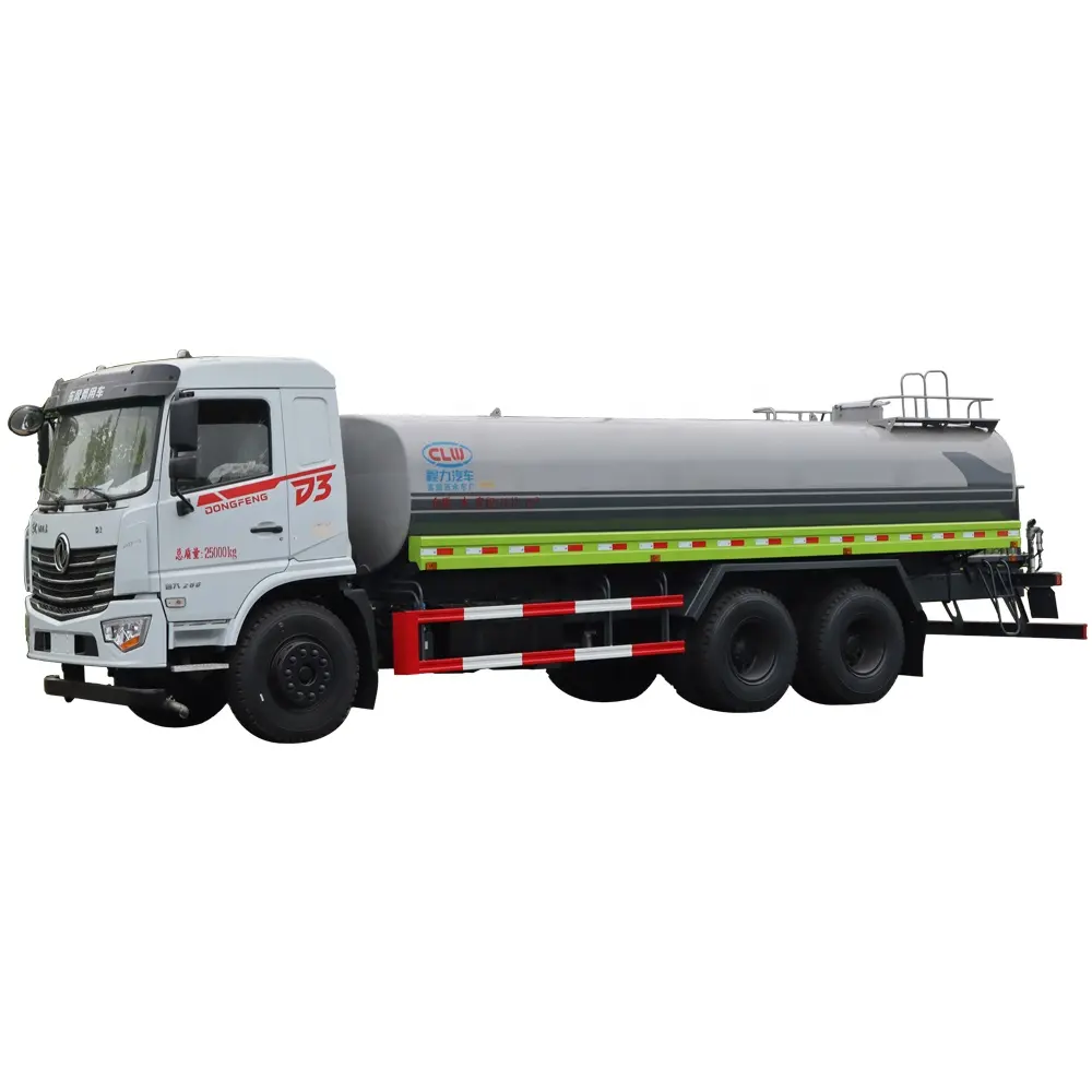 Camion di consegna dell'acqua 6x4 Dongfeng 20CBM con motore diesel Cummins210hp