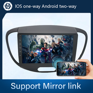 GPS导航2.5D屏幕Android 9.1车载多媒体播放器车载收音机适用于现代i10 2010-2013 - Product Image 4