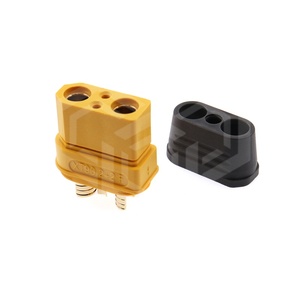 บอร์ดบัดกรีแนวนอนแบบ XT90พร้อมหมุดสัญญาณตัวเชื่อมต่อมอเตอร์สำหรับเครื่องบินรุ่นสูงในปัจจุบันประเภทบอร์ดบัดกรี XT90IPW - Product Image 2