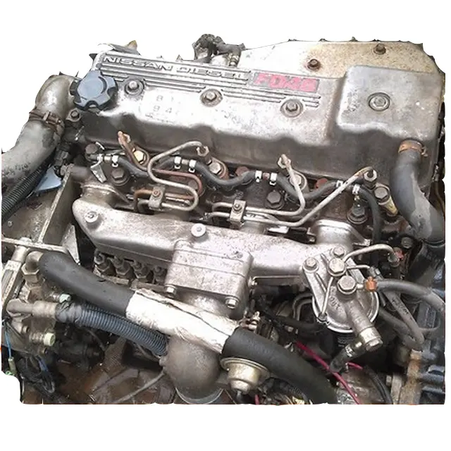 Motor turbo usado FD46 para camión, motor diésel fd46 con caja de cambios manual en venta