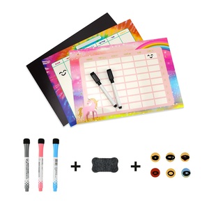 Bloque de notas magnético para nevera, Bloc de notas personalizado, papel reciclado, lista de compras para nevera magnética con portalápices - Product Image 2