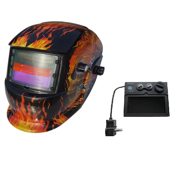 Industrial Customized Full Face Solar Auto Darkening Welding Helmet with Good Quality