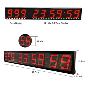 Jhering Timer digitale conto alla rovescia 999 giorni orologio LED promemoria evento conto alla rovescia orologio - Product Image 4