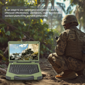 14th Intel Ultra 14 pulgadas Laptop resistente 165U 12 núcleos 14 hilos Computadora industrial Core I7 Smart 1920*1080 Resolución