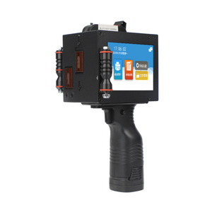 Uyin stampante portatile per data codice QR a getto d'inchiostro portatile da 50mm su legno, metallo, plastica, cartone con macchina per codifica Batch di stampa digitale - Product Image 1
