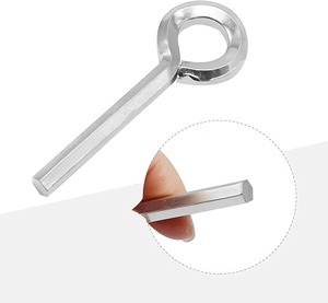 Allen <strong>Key</strong> with a Ring End Loop <strong>Hex</strong> <strong>Key</strong> Dogging <strong>Key</strong> Ring <strong>Hex</strong> Wrench Size 1/8'' <strong>5</strong>/<strong>32</strong>'' 7/<strong>32</strong>'' <strong>5</strong>/64'' Diamond T-shape Ring Shape - Product Image 2