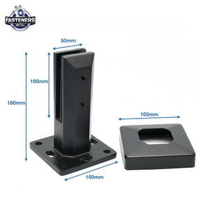 Modern paslanmaz çelik döşeme korkuluk cam Spigots DIY döşeme monte korkuluk parçaları için balkon ve merdiven - Product Image 1