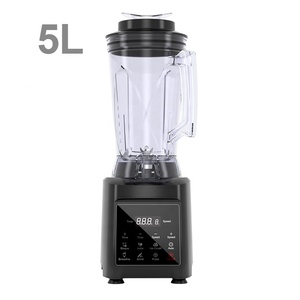 4L 5L คุณภาพสูงเป็นมิตรกับสิ่งแวดล้อม Multi-Functional เครื่องสมูทตี้เครื่องคั้นน้ําผลไม้น้ําแข็งเชิงพาณิชย์เครื่องปั่นที่ดีที่สุดเครื่องปั่นดิจิตอล - Product Image 1