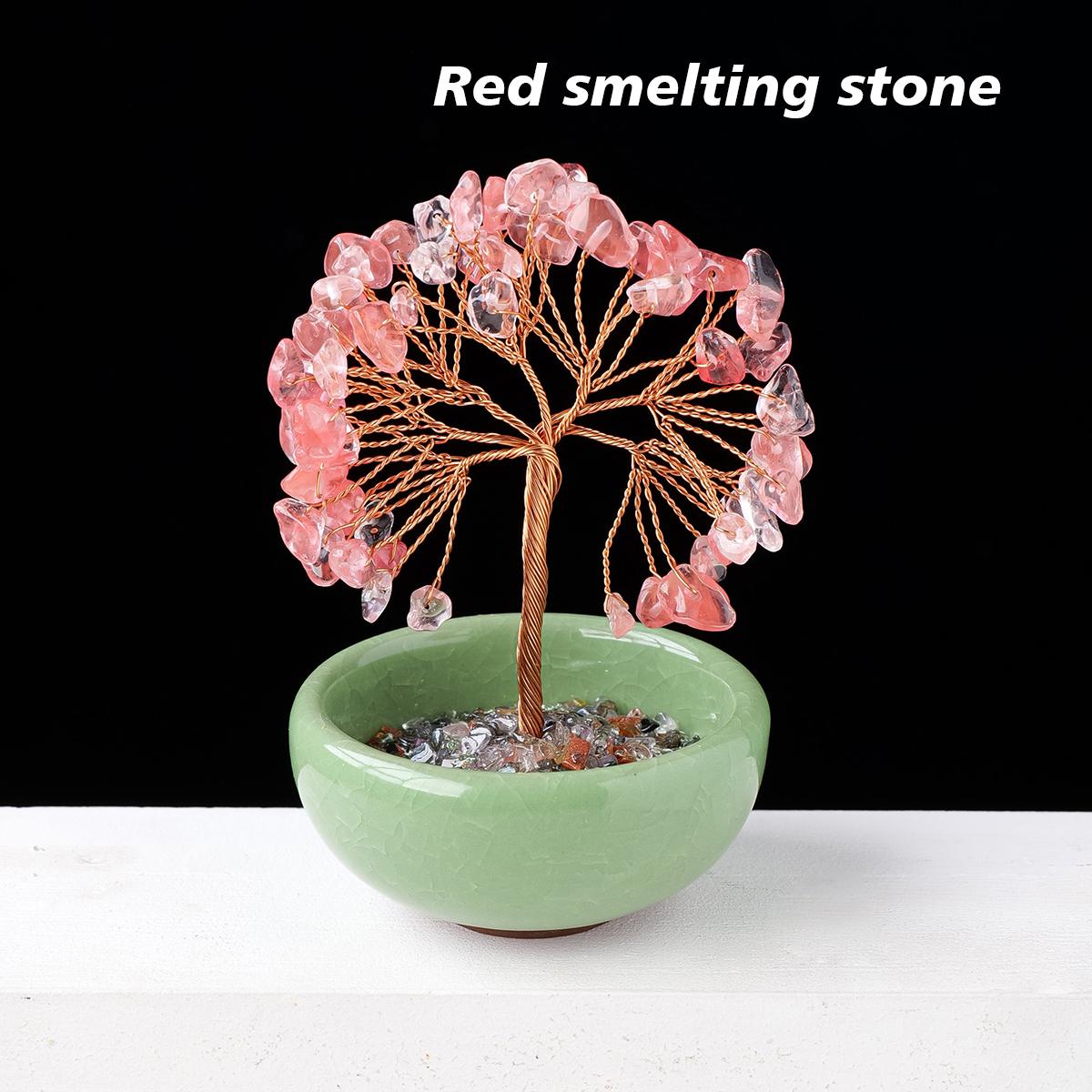 Red smelting stone