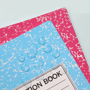 Promotion Horizontal <strong>Stripe</strong> Inner Composition <strong>Notebooks</strong> Multiple Pages Black Marble Wide Edge Paper <strong>Notebook</strong> Custom logo - Product Image 3