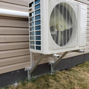 מערכות מיזוג אוויר מיני מפוצל מזגן קיר מערכות משאבת חום יחיד לעמוד סוגר פלדה אלומיניום - Product Image 4