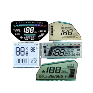 Display di fabbrica personalizzato da 3 pollici a 7 segmenti TN/HTN/FSTN/VA a 4 cifre a basso prezzo con Display a sette segmenti di tipo STN - Product Image 1