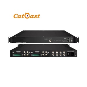 Digitaler Rundfunk 4 FTA 8 Tuner zu IP SPTS Ausgang mit DVBC DVBT DVBS ISDBT Satelliten empfänger - Product Image 1