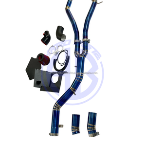 High Quality Popular Bluish Titanium Performance Alloy Exhaust <strong>Tips</strong> <strong>Valve</strong> Engine Variable for TOYOTA SUPRA A90 3.0T - Product Image 2