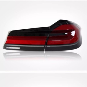 For 18-20 <strong>BMW</strong> 5 Series G38 Tail Light Assembly Modification G30 New <strong>LCI</strong> Blackened LED Tail Lights - Product Image 5