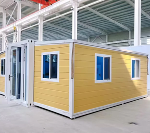 คอนเทนเนอร์แบบปีกคู่แบบขยายได้กำลังการผลิตสูงสำหรับโซลูชันการจัดเก็บชั่วคราวสำหรับคลังสินค้าโลจิสติกส์ - Product Image 1