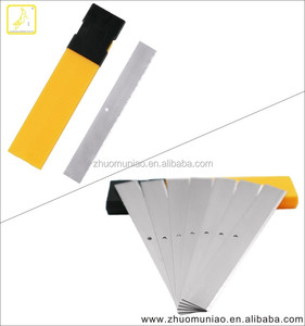 单刃刮刀清洁刀片100毫米更换刮刀用不锈钢刀片 - Product Image 3