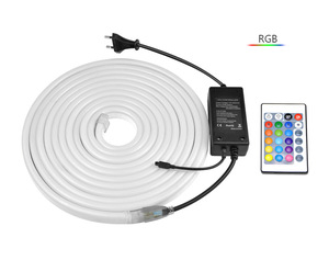 Christmas RGB <strong>LED</strong> Neon Set With Controller Adapter 5meter/set Waterproof Color Changing Bendable <strong>LED</strong> Lighting Indoor Outdoor - Product Image 4