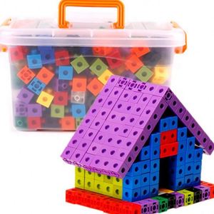 Erken eğitim yaratıcı blok granül yapı taşı 2cm100 fiş bağlantısı plastik - Product Image 4