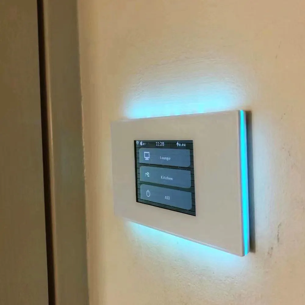 Lanbon-Interruptor de automatización del hogar, dispositivo inteligente con 5 modelos en 1, wifi, LCD, consumo de energía, google alexa