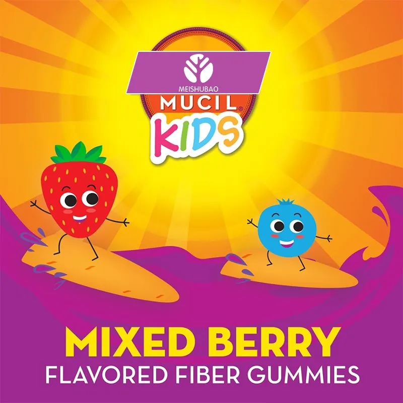 Murah logo custom fiber well gummie fiber supmies suplemen anak-anak fiber gummy untuk anak-anak