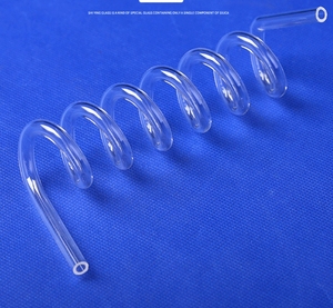 Factory Direct Customized Quartz Glass <strong>Helix</strong> <strong>Tube</strong> Corrosion &amp; Heat Resistance Quartz Glass Spiral <strong>Tube</strong> - Product Image 5