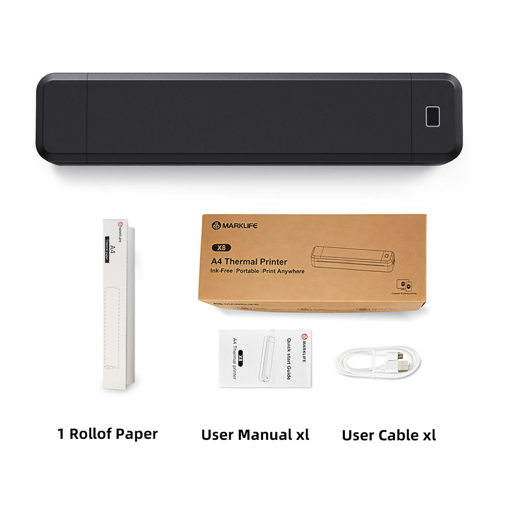 Black Document Printer