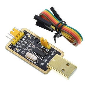 CH340-Modul anstelle von PL2303 CH340G CH340E RS232-zu-TTL-Modul Aktualisieren Sie den USB-auf den seriellen Anschluss in der neun Bürsten platte für Arduino