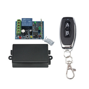 12V max. Drahtloser Fernbedienung lichtsc halter mit 1-Kanal-Empfängermodul 50-100M Sender 12/24V Relais ausgangs radio - Product Image 3