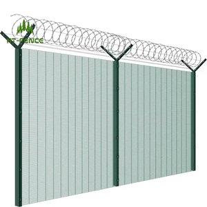 HT-FENCE fabrika doğrudan satış özelleştirilmiş y-şekilli yüksek güvenlik çit Anti tırmanın yüksek kaliteli 358 çit - Product Image 2