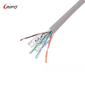 CAT5e FTP cavo Ethernet 26AWG soluzione di rete per uffici domestici con conduttore di rame e isolamento in PVC schermato - Product Image 5