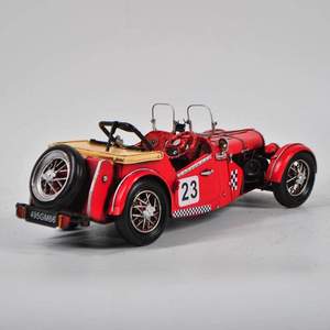 Handmade Antique Racing Car mô hình kim loại xe ô tô cho trang trí nội thất - Product Image 2