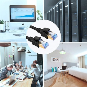 Hochwertiges Rj45 Cat8-Kabel Computernetzwerke Ethernet-Kabel 40 Gbit/s Sftp Rg45 20M 15-Meter-Rollen-Rj45-Kabel mit benutzer definiertem Logo - Product Image 2