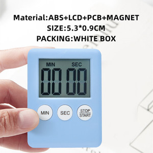 Set promemoria orario forno magnetico cucina digitale elettronica cottura timer sveglia conto alla rovescia timer studio tè per la promozione - Product Image 2