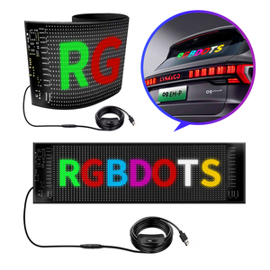 Auto flessibile USB RGB <span class=keywords><strong>Led</strong></span> Display App di controllo Signage <span class=keywords><strong>Pixel</strong></span> Soft Advertising Screen pannello <span class=keywords><strong>Led</strong></span> fai da te Editor Bluetooth <span class=keywords><strong>Led</strong></span> Light