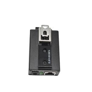 Convertidor de medios Ethernet rápido de 10/100Mbps Convertidor de fibra compacta a Ethernet con 1 puerto RJ45 para soluciones de extensión de red - Product Image 3