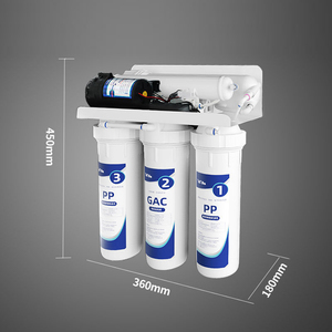 Pre <strong>Filter</strong> for Household Tap Water RO <strong>Reverse</strong> <strong>Osmosis</strong> Water <strong>Filter</strong> <strong>Installed</strong> in the Kitchen - Product Image 5