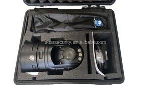 Mobile HD GPS Magnet Base 4G WiFi LCD Pick-up Speaker Rapid Deployment PTZ <strong>Camera</strong> Battery-Powered CMOS Sensor