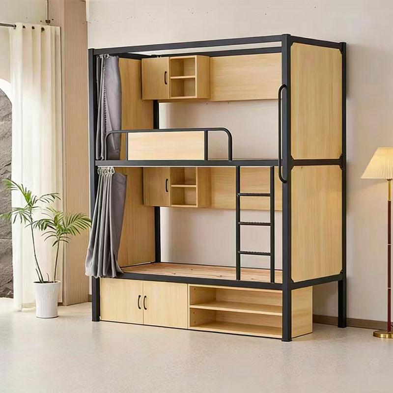 Black cabinet with under-bed storage