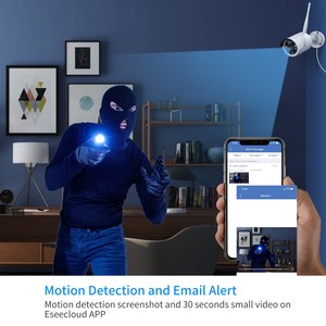 3mp 8CH系统套件Wifi IP Nvr套件安全摄像头系统Nvr Ip摄像头无线8CH遥控防水全高清5mp Alexa - Product Image 4