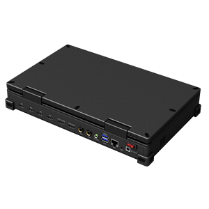 Conmutador mezclador de vídeo multicámara 4xH, DMI 2xUSB, transmisión en vivo, 6 canales, portátil, para iglesia/esports/Comercio electrónico - Product Image 5