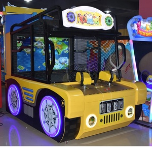 Arcade hediye Redemption oyun makinesi bilet sikke dağıtıcı ödül topu çekim iki oyuncu jetonlu oyun makinesi tedarikçisi - Product Image 6