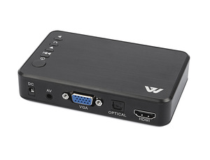 Decodifica digitale 1080P lettore disco rigido HD lettore multimediale scheda di memoria VGA AV - Product Image 5