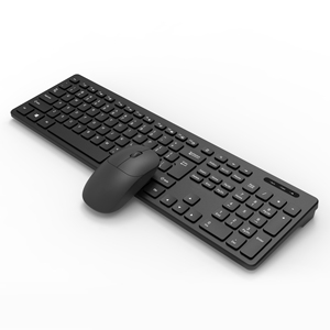 Combo de teclado y ratón ergonómico inalámbrico RF para juegos con logotipo personalizado 2025 para oficina - Product Image 5